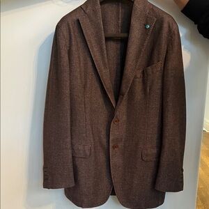 Eidos Men's Brown Blazer